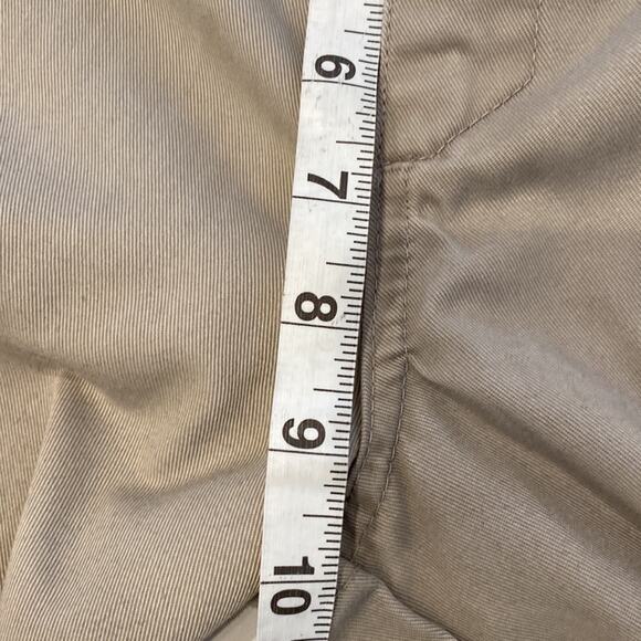 Quicksilver Men’s Khaki Tan Shorts Skater Style Sz 28 Polyester Cotton Relaxed - Picture 12 of 14